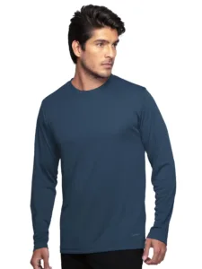 Playera Cuello Redondo - Caballero - Manga larga - Colores básicos
