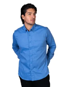 Camisa - Caballero - Manga larga - Oxford